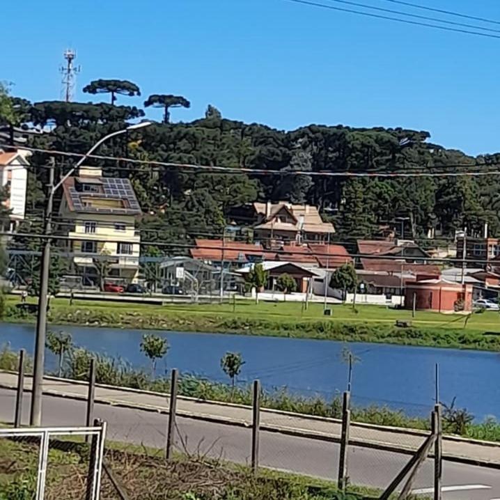 Casa Ampla Com Lareira E Churrasqueira Canela Exterior foto